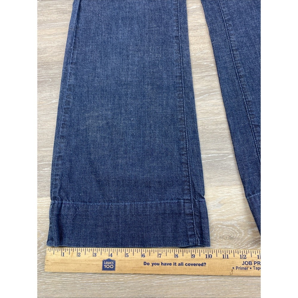 LUCKY BRAND DUNGAREES Flare Leg Women's Low Rise Jeans Flap Pockets 6/28 7W10208 - Picture 11 of 13